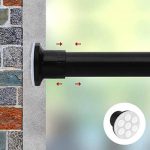 Elegant Flange for Adjustable Shower Curtain Rods