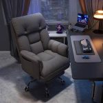 Ultimate Comfort: Cream Gaming Chair for Serious Gamers