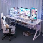 Elegant Cream Colored Gaming Chair: A Stylish Addition to Your Setup