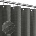 Luxury Navy Shower Curtain and Rug Sets